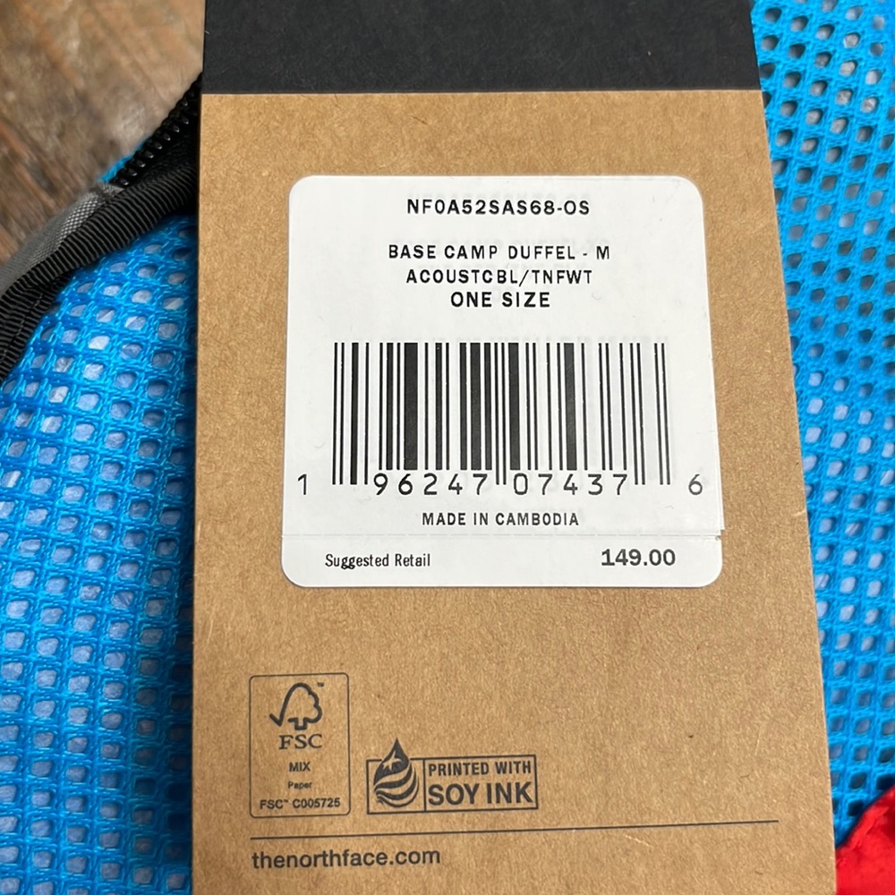 NWT North Face Base Camp Duffel-Medium - Picture 5 of 7